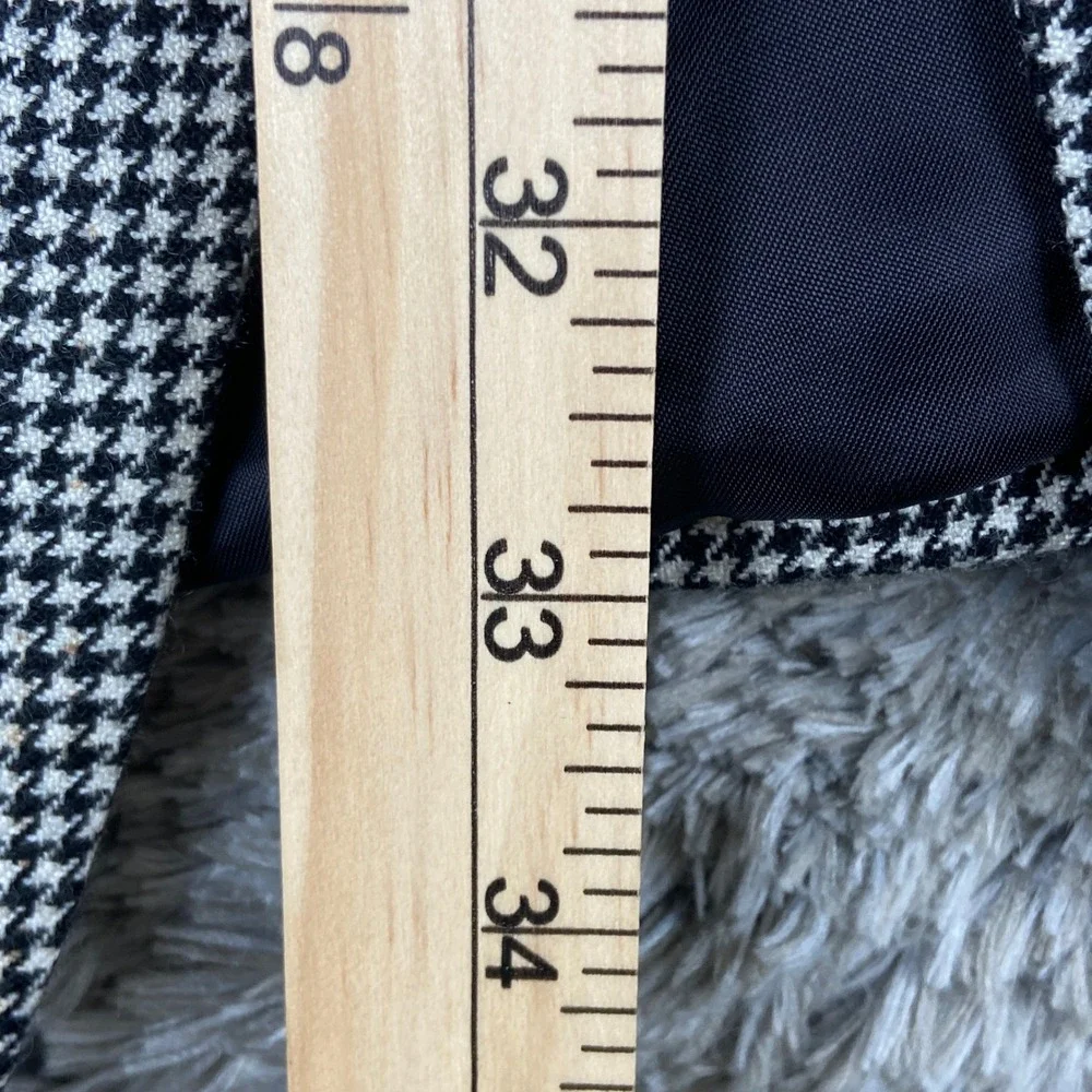Jack Victor Blazer Mens 54L Grey Houndstooth Loro Piana Cashmere Sport Coat